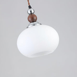 Luna Suspension Lampe en Verre Moderne