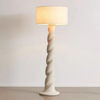 Voliril Lampadaire en Résine d'Art