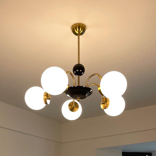Lustra Lustre Cadre en Tige et Blanc