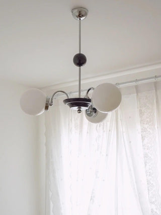 Lustra Lustre Cadre en Tige et Blanc