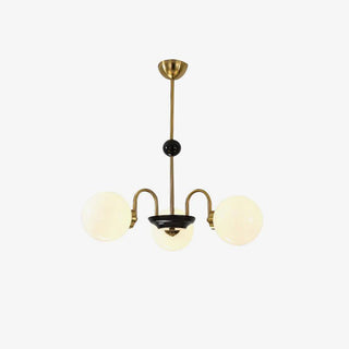 Lustra Lustre Cadre en Tige et Blanc