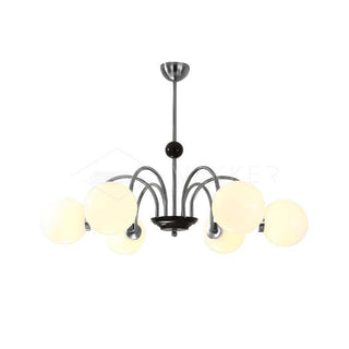 Lustra Lustre Cadre en Tige et Blanc