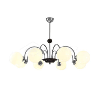 Lustra Lustre Cadre en Tige et Blanc