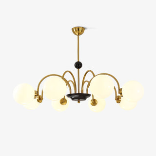 Lustra Lustre Cadre en Tige et Blanc