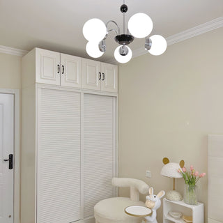 Lustra Lustre Cadre en Tige et Blanc