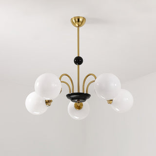 Lustra Lustre Cadre en Tige et Blanc