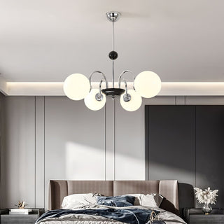 Lustra Lustre Cadre en Tige et Blanc
