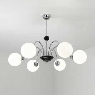 Lustra Lustre Cadre en Tige et Blanc