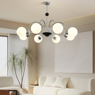 Lustra Lustre Cadre en Tige et Blanc