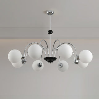 Lustra Lustre Cadre en Tige et Blanc