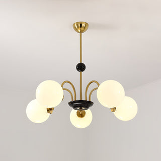 Lustra Lustre Cadre en Tige et Blanc
