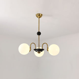 Lustra Lustre Cadre en Tige et Blanc