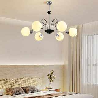 Lustra Lustre Cadre en Tige et Blanc