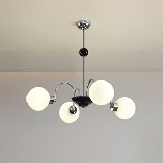 Lustra Lustre Cadre en Tige et Blanc