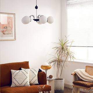 Lustra Lustre Cadre en Tige et Blanc