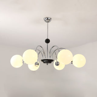Lustra Lustre Cadre en Tige et Blanc