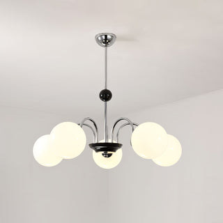 Lustra Lustre Cadre en Tige et Blanc