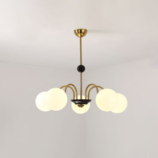 Lustra Lustre Cadre en Tige et Blanc