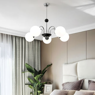 Lustra Lustre Cadre en Tige et Blanc
