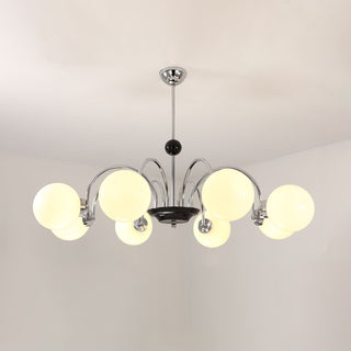 Lustra Lustre Cadre en Tige et Blanc