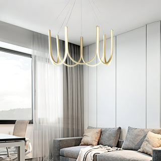 Otheara Lustre Métal LED Minimaliste Moderne