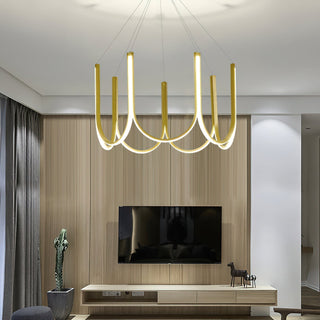 Otheara Lustre Métal LED Minimaliste Moderne