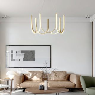 Otheara Lustre Métal LED Minimaliste Moderne