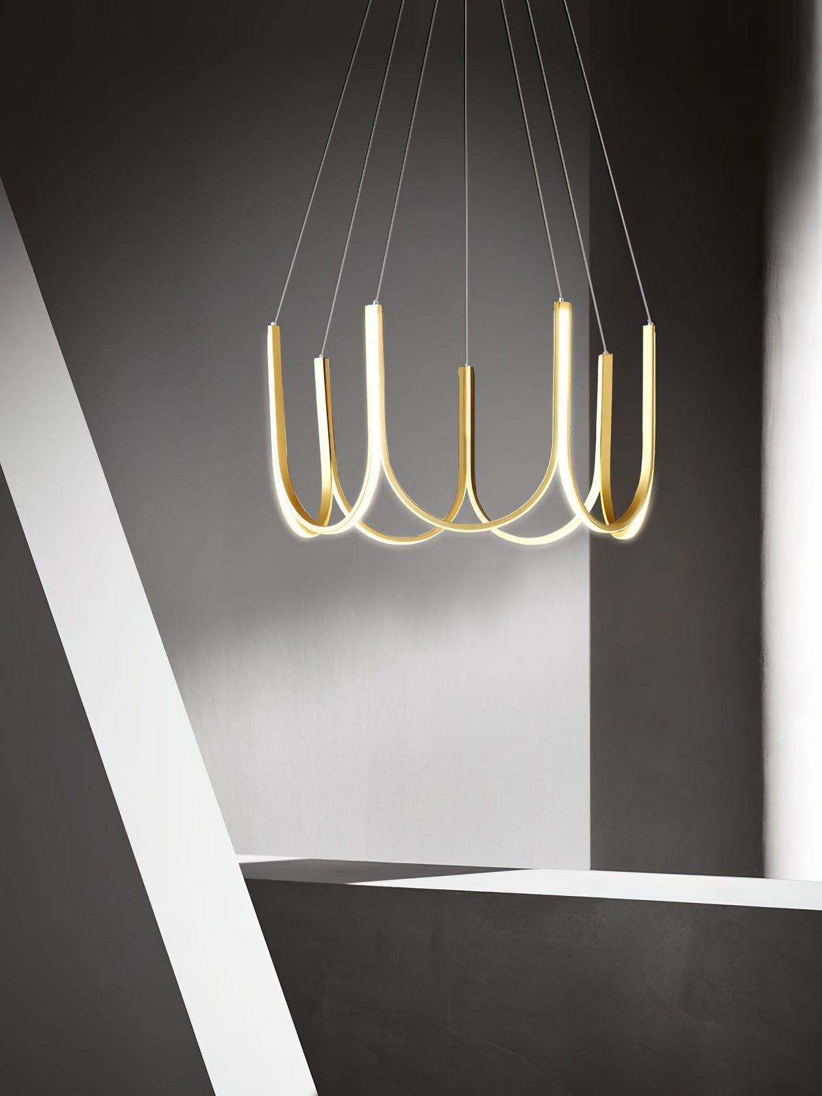 Otheara Lustre Métal LED Minimaliste Moderne