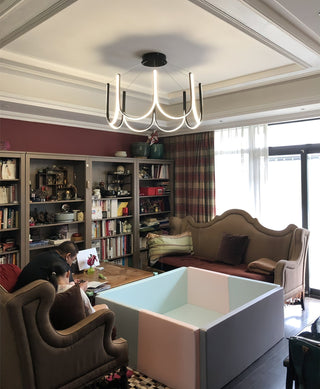Otheara Lustre Métal LED Minimaliste Moderne
