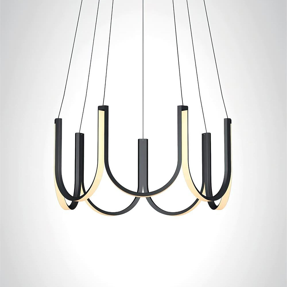 Otheara Lustre Métal LED Minimaliste Moderne