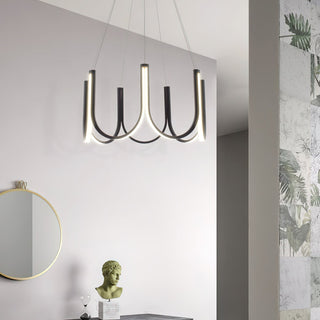 Otheara Lustre Métal LED Minimaliste Moderne