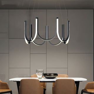Otheara Lustre Métal LED Minimaliste Moderne