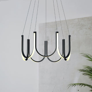 Otheara Lustre Métal LED Minimaliste Moderne