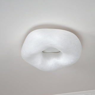 Solara Plafonnier en Forme de Nuage en Soie Élégant