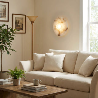 Yunhua Alabaster Wall Lamp-Neutral Decor