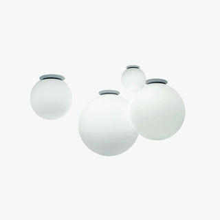 Valentina Moderne Bulle Sphère Plafonnier Verre Chambre à Coucher