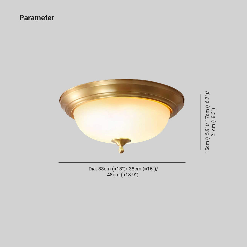 Silva LED Plafonnier Métal Salon Chambre à Coucher
