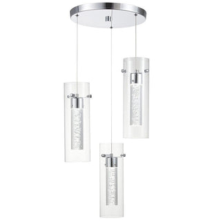 Arisha Moderne Designer Métal Verre Suspension Chambre à Coucher