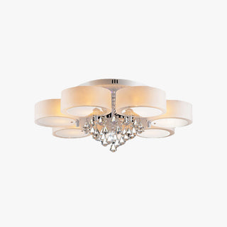 Arisha Moderne Rond Acrylique Verre Plafonnier Couloir