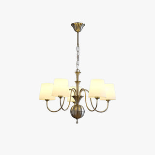 Silva Ancien Métal Verre Lustre Salle d'Étude Chambre à Coucher
