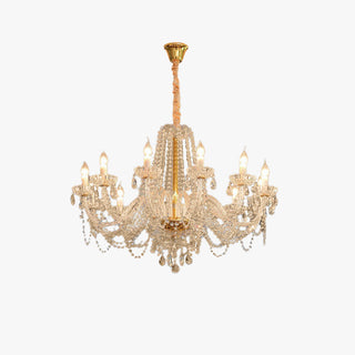 Kristy LED Lustre Cristal Métal Verre Salon Chambre à Coucher
