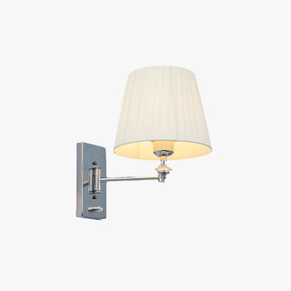 Ritta Moderne LED Intérieur Applique Murale Métal Tissu Salon Chambre à Coucher