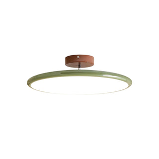 Azorila Plafonnier Métal Vert Minimaliste Moderne