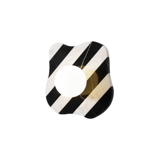 Curinis Applique Murale Marbre Zebra Verre