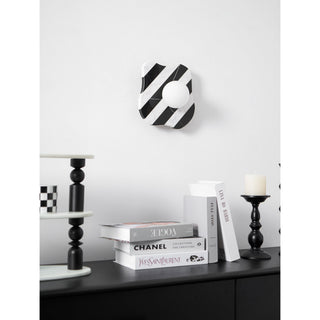 Curinis Applique Murale Marbre Zebra Verre