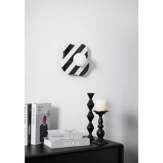 Curinis Applique Murale Marbre Zebra Verre