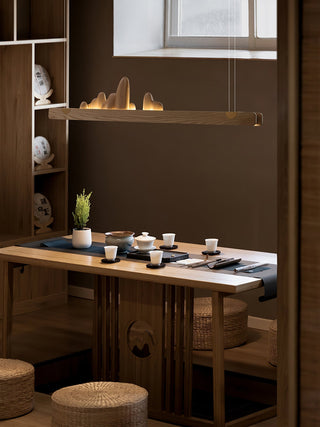 Daniel Suspension en bois Moderne