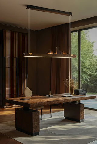 Daniel Suspension en bois Moderne