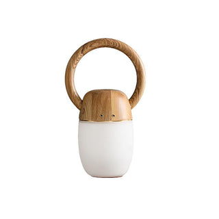 Gina Minimalist Wood Table Lamp-Neutral Decor