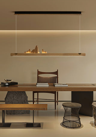 Daniel Suspension en bois Moderne